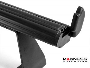 Volkswagen ID. Buzz Roof Rack Cross Bars - Black - Heavy Duty - Fixed Point